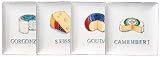 Say Cheese Appetizer Plate Set 02 097 by Boston Warehouse