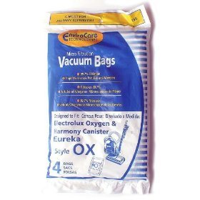 Electrolux Harmony/Oxygen Canister Vacuum bags - 4 Pack