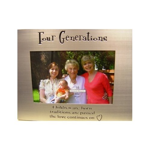 Ganz Treasured Memories EJ 0442 4 Generations 4 X 6 Photo Frame