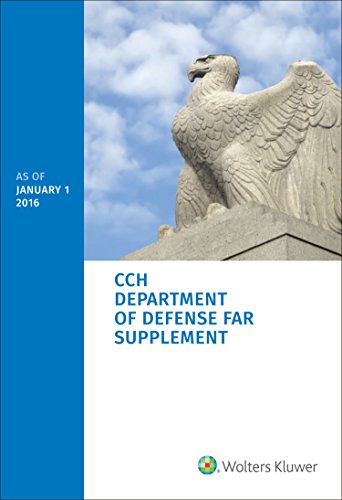Department of Defense FAR Supplement (DFARS) - as of January 1, 2016