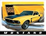 Tin Sign Ford Mustang Boss 302