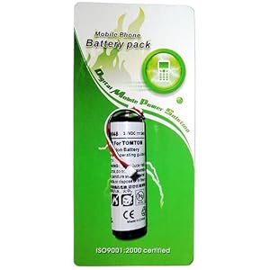 HQRP IA3AB07B1A97 Replacement Battery for TomTom Go 510 / 910