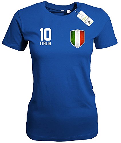 ITALIA 10 WAPPEN – ITALIEN – Royalblau – WOMEN T-SHIRT by Jayess Gr. M