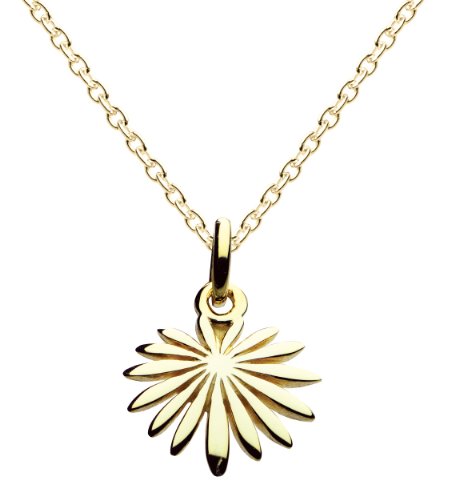 Dew Damen-Halskette Sterling Silber mit vergoldet Stern Leaf 98065GD004 Preisvergleich