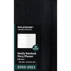 Moleskine 2011 18 Month Weekly Notebook: Black Soft Cover Large (Moleskine Legendary Notebooks (Calendars))