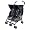Maclaren Twin Triumph Stroller, Black/Charcoal