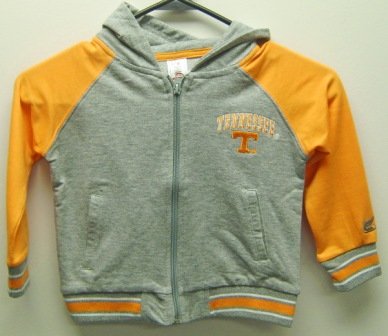 Buy Tennessee Volunteers Toddler Full Zip Hooded Fleece by Colosseum
