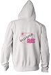 BASS GUITAR Chick Adult Zippered Hooded (Hoody) Sweatshirt Fleece Jacket In Various Colors