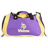 Minnesota Vikings Officially Licensed Duffle Bag (Measures 14" x 9" x 12")