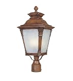Garden Water Features & Outdoor Fountains item: Lancaster Post Lantern - Energy Star
