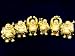 A Set (6 Pieces) of Feng Shui Money Buddha (Happy Buddha)-4