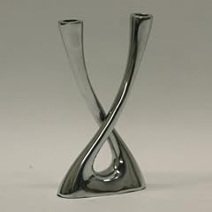 Kerzenhalter, Kerzenst�nder aus Aluminium Cross 27 cm