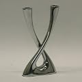 Kerzenhalter, Kerzenst�nder aus Aluminium Cross 27 cm