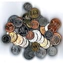 50 Foreign Coins ~ All Different Countries!