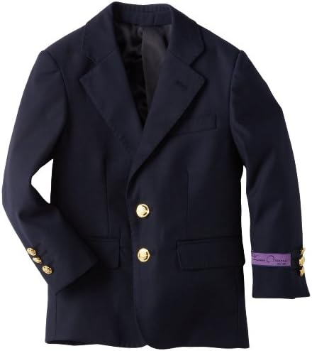 Isaac Michael Little Boys' Little Sports Blazer, Navy, 5