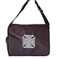 New Ride 2 Live, Live 2 Ride Grey Iron Cross Canvas Messenger Bag