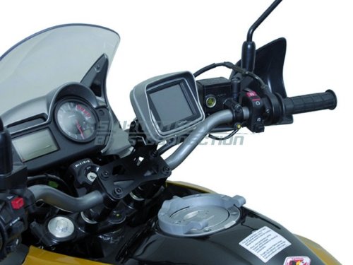 SW Motech Handlebar-GPS-mount for 7/8 inch, black 