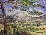 12X16 inch Paul C. Vintage Canvas Art Repro French Pine Tree
