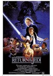 Return of the Jedi Star Wars Movie Poster Framed