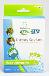 HydroSurge Rapid Bath Hypo-Allergenic Equine Shampoo Cartridges, 3/pack