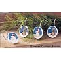 Shower Curtain Hooks Holiday Outhouse Christmas Snowman Co-ordinates