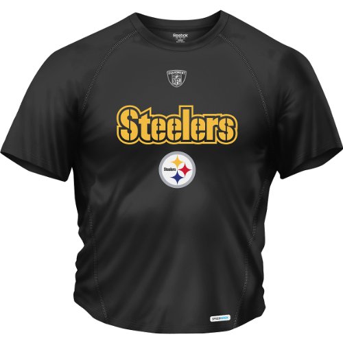 Reebok Pittsburgh Steelers Sideline Authentic Speedwick T-Shirt Small
