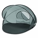 Picnic Time Summerwinds Portable Pop-Up Sun/Wind Shelter, Gray