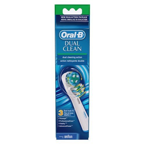 Oral-B Dual Clean Replacement Brush Head (3 ct.)