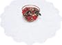 White Glitter Christmas Tree Skirt