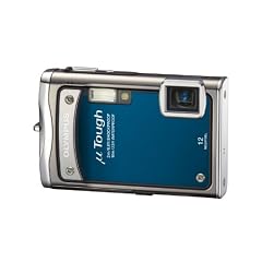 Olympus Mju TOUGH-8000 Digitalkamera (12 Megapixel, 3-fach opt. Zoom, 6,9 cm (2,7 Zoll) Display, 10m wasserdicht) blau