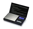 American Weigh Signature Series Black AWS-100 Digital Pocket Scale, 100 by 0.01 G