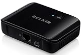 Belkin Smart TV Link Universal WLAN Internet Adapter (1 Port) schwarz