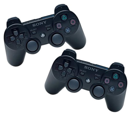 Childrens Toyshop  Video Games : Sony SIXAXIS Controller Twin Pack (PS3)