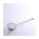 Lot de 10 &eacute;cumoires pour fondue chinoise argent
