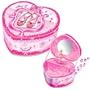 Kids Ballerina Dancing Musical Jewelry Box Pecoware Intricately Decorated Heart Shaped Box