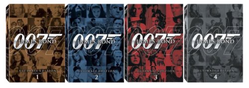 James Bond Ultimate Edition Boxed Sets Bundle