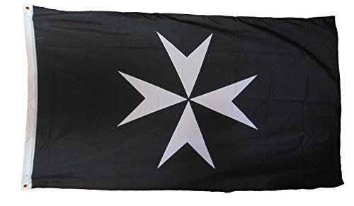 Hospitaller Knights Battle Flag Flag 3 X 5 3x5 New Malta Rhodes