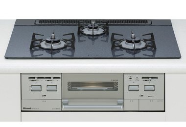 ビルトインコンロ（ガスコンロ） リンナイRS78W7G2R-VL 左大バーナー プロパンガス（LPG）用