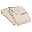 Bumkins 2 Pack Natural Receiving Blankets - Periwinkle