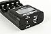 ANSMANN Powerline 4 Pro Battery Charger with Display Capacity Test & Discharge function for AAA/AA/USB + 4-Pack MaxE Pro AA