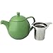 FORLIFE Curve Teapot with Infuser, 24-Ounce, Ivy