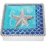 Mariposa Beaded Napkin Holder Starfish Weight