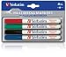 Multi-Media Marker - Stift zur Beschriftung von CDs/DVDs/Flash Cards - Schwarz, Blau, Rot, grün