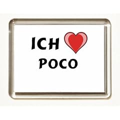 Ich liebe Poco K�hlschrankmagnet