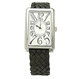 Alessandra Olla アレサンドラオーラ イントレチャート ウォッチ AO-4500-WH/BR ダークブラウン ベルト ブラック 文字盤