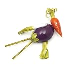 Vegetable Man Brooch by Cilea