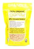 Go Raw 100% Organic Apple Cinnamon Granola Cereal, 16 oz Bags, 2 ct (Quantity of 3)