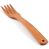 Wooden Cooking Fork with Cherry Wood Finish