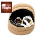 Snuggles Two-Way Hooded Small Pet Bed