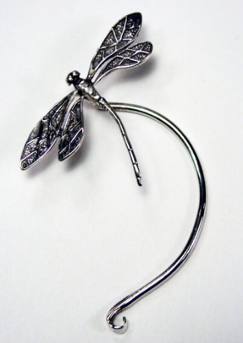 Dragonfly Sterling Silver Ear-Wrap [Jewelry]